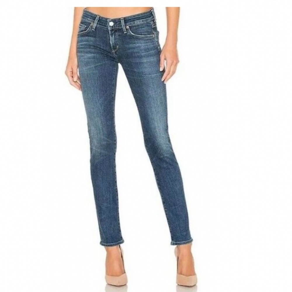NWOT Citizens of Humanity Low Rise Cigarette Racer Jeans | Size 24